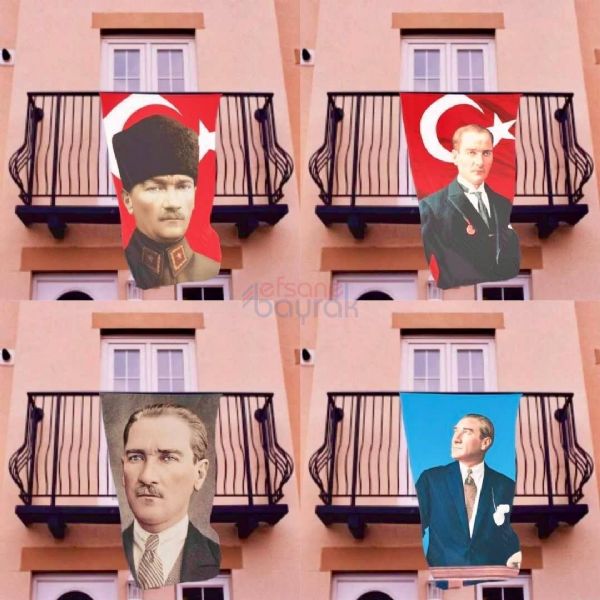 Atatürk Posteri | Efsane Bayrak