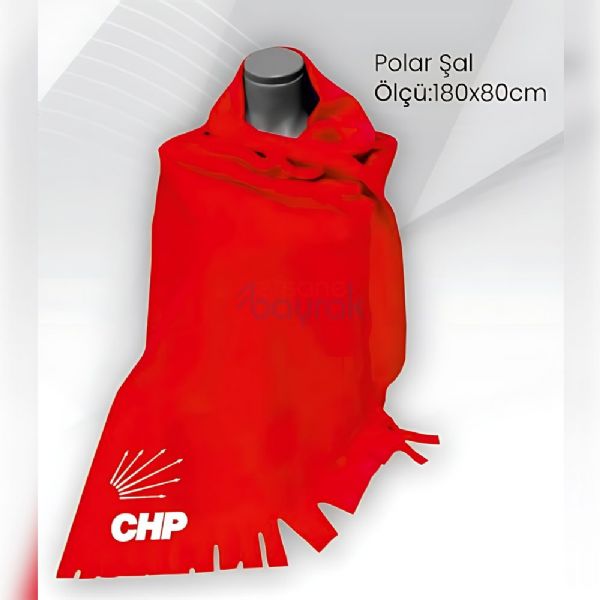 CHP Logolu Polar Şal | Efsane Bayrak