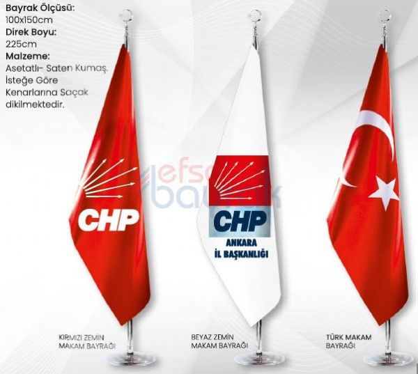CHP Makam Bayrakları | Efsane Bayrak