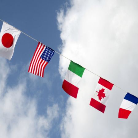 İpe Dizili Dikdörtgen Bayrak