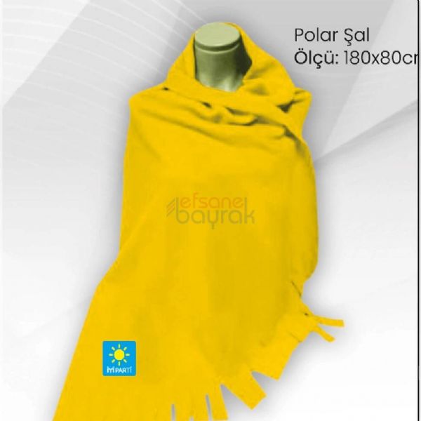 İYİ Parti - Logolu Şal | Efsane Bayrak