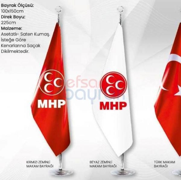 MHP Makam Bayrakları | Efsane Bayrak