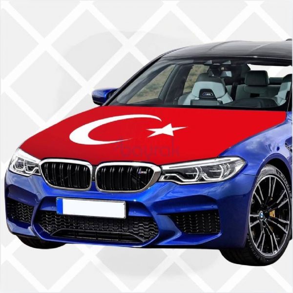 Türk Bayraklı Araç Kaput Örtüsü | Efsane Bayrak