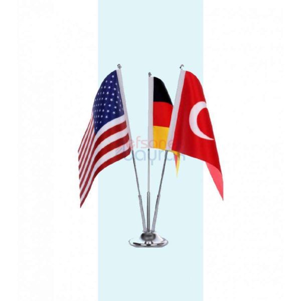 Üçlü Masa Bayrağı | Efsane Bayrak